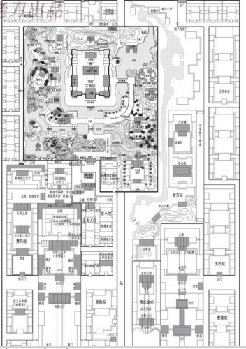 图片[2]-40张红楼梦建筑地图资料图集 CG漫画插画场景设定参考素材 - 163资源网-163资源网