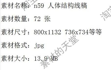 图片[2]-虚拟货源：n59 人体结构线稿 动漫人体线稿结构动态素材参考资料 - 163资源网-163资源网