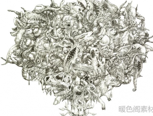 图片[2]-克苏鲁神话怪物艺术集 怪物神话 画集 素材 资料 原画 图集 参考 - 163资源网-163资源网