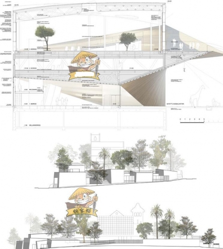 图片[4]-图书馆文化建筑规划设计方案文本SU模型CAD施工图案例分析资料 - 163资源网-163资源网