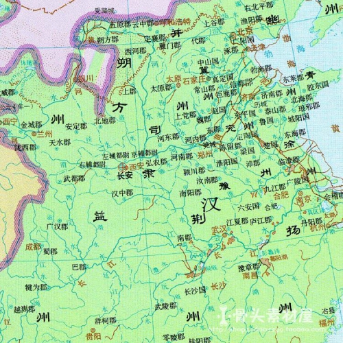 图片[2]-古代中国历史地图 夏商周春秋战国秦汉三国晋隋唐宋元明清图片 - 163资源网-163资源网