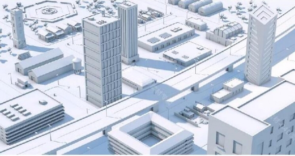 图片[2]-低面城市白模192-C4D之家 3D模型设计素材\\源文件 - 163资源网-163资源网