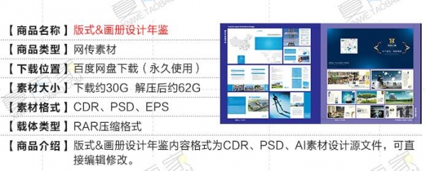 图片[2]-版式画册模板 企业宣传册封面平面设计排版PSD/CDR素材模版源文件 - 163资源网-163资源网