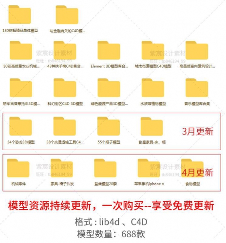 图片[2]-C4D模型单体三维模型库 GSG单体3D精细工程设计素材源文件C4D预设 - 163资源网-163资源网