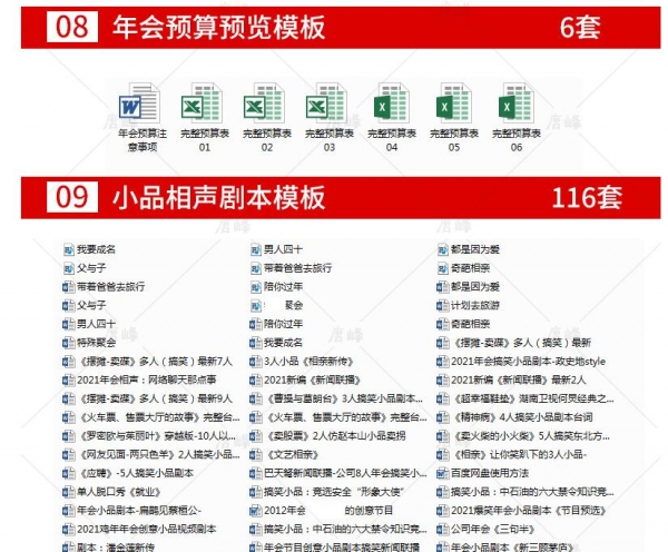 图片[8]-2021年会小品开场活动策划方案节目PPT开场相声小品台词游戏预算 - 163资源网-163资源网