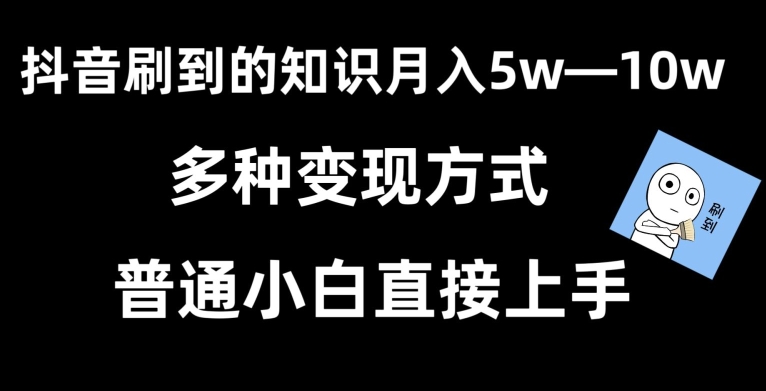 抖音刷到的知识，每天只需2小时，日入2000+，暴力变现，普通小白直接上手【揭秘】 - 163资源网-163资源网