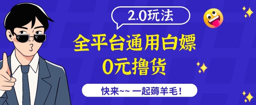 外面收费2980的全平台通用白嫖撸货项目2.0玩法【仅揭秘】 - 163资源网-163资源网