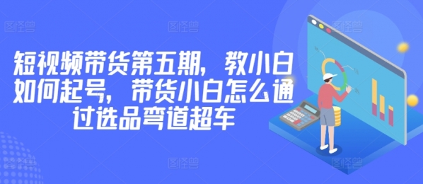 价值2980短视频带货第五期，教小白如何起号，带货小白怎么通过选品弯道超车 - 163资源网-163资源网