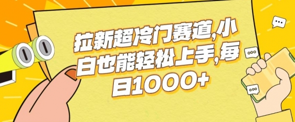 拉新超冷门赛道，小白也能轻松上手，每日1000+ - 163资源网-163资源网