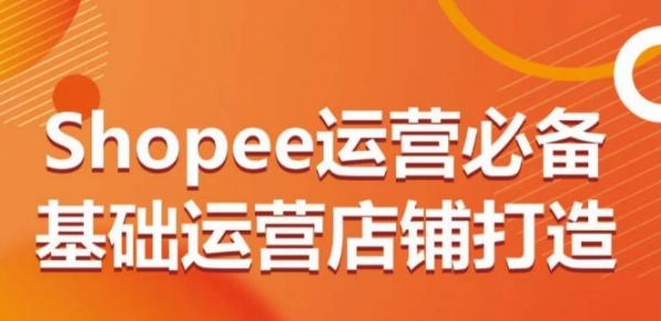 Shopee运营必备基础运营店铺打造，多层次的教你从0-1运营店铺 - 163资源网-163资源网