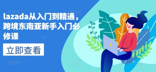 lazada从入门到精通，跨境东南亚新手入门必修课 - 163资源网-163资源网