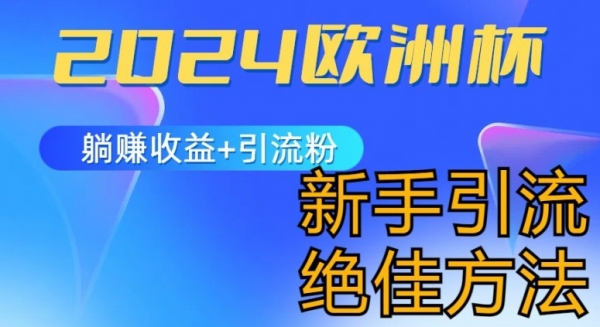 2024欧洲杯风口的玩法及实现收益躺赚+引流粉丝的方法，新手小白绝佳项目【揭秘】 - 163资源网-163资源网