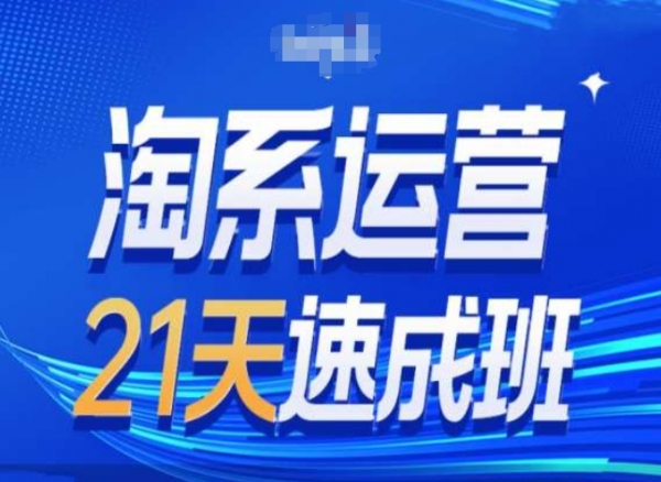 淘系运营24天速成班第28期最新万相台无界带免费流量 - 163资源网-163资源网