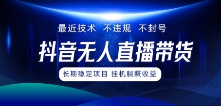 最新技术无人直播带货，不违规不封号，操作简单，小白轻松上手，可批量放大 - 163资源网-163资源网