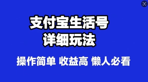 支付宝分成计划，最新玩法，利用人物传记视频，赚分成计划收益，操作简单 - 163资源网-163资源网