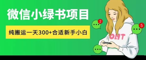 微信小绿书项目，纯搬运，日入300+，每天操作十分钟 - 163资源网-163资源网