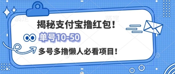 支付宝全自动撸金，无需养机，当天落地3张，很适合零基础小白的兼职副业 - 163资源网-163资源网