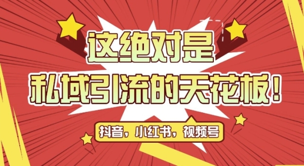 最新首发全平台引流玩法，公域引流私域玩法，轻松获客500+，附引流脚本，克隆截流自热玩法【揭秘】 - 163资源网-163资源网