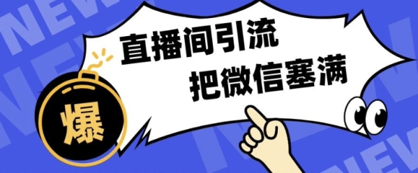 短视频直播间引流，单日轻松引流300+，把微信狠狠塞满 - 163资源网-163资源网