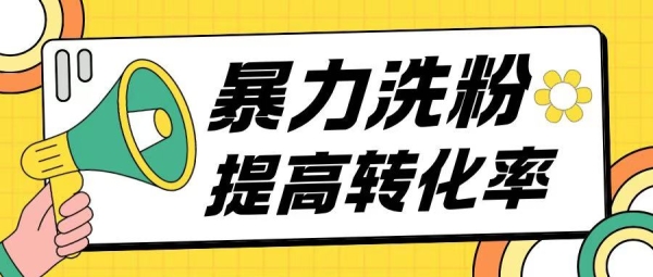 暴力养粉玩法15天轻松洗白创业粉高转化玩法 - 163资源网-163资源网